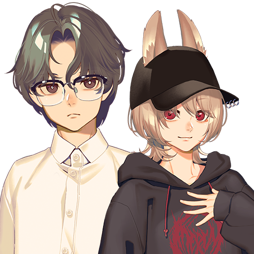 【アー写更新📷】イラストレーター：らい茄子様にアーティスト画像用のイラストをご製作いただきました🙇‍♂️